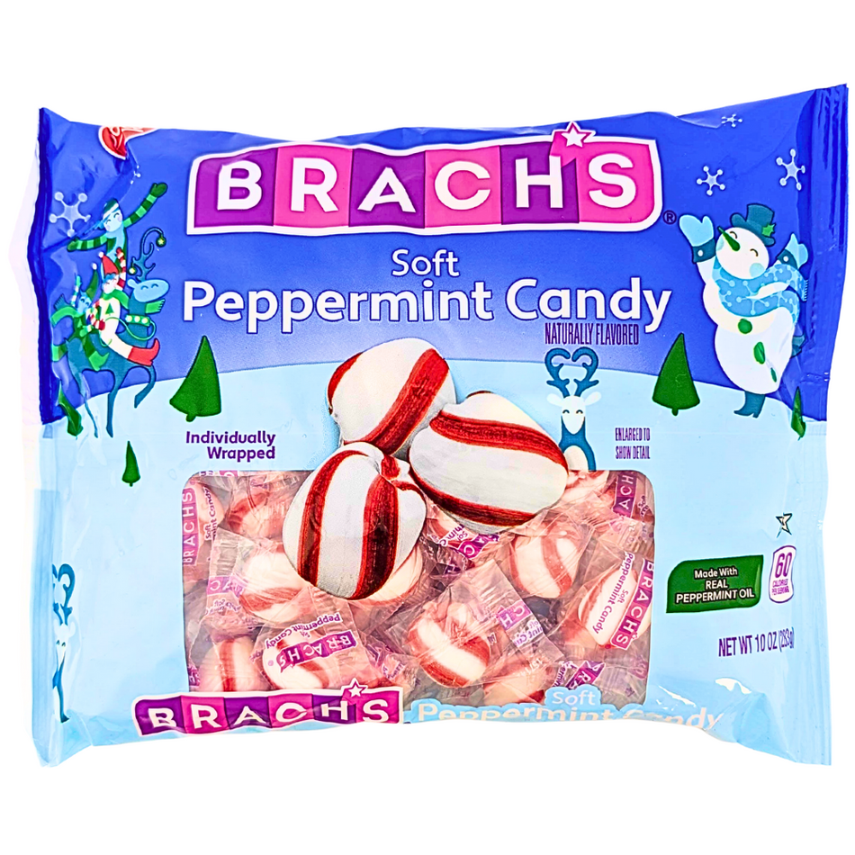 Brach's Soft Peppermint Candy 10oz - 12 Pack