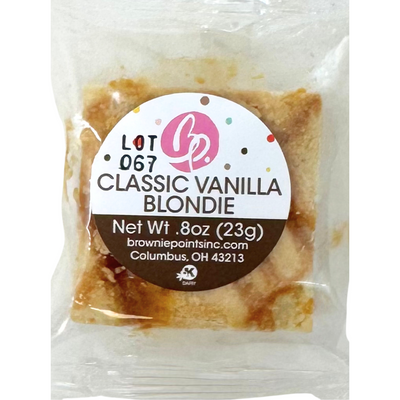 Brownie Points Classic Vanilla Blondie - 12 Pack -.8oz