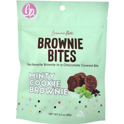 Brownie Points Minty Cookie Brownie Bites 3.5oz - 12 Pack