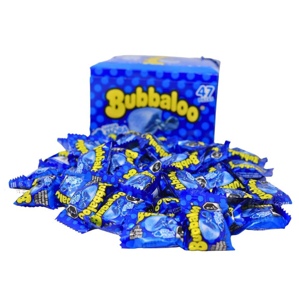 Bubbaloo Blueberry Liquid Filled Bubblegum 47ct (Mexico) - 1 Box