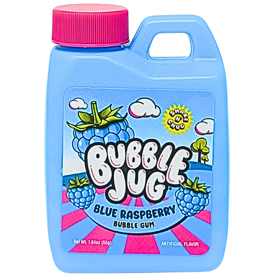 Bubble Jug Blue Raspberry 1.94oz - 12 Pack
