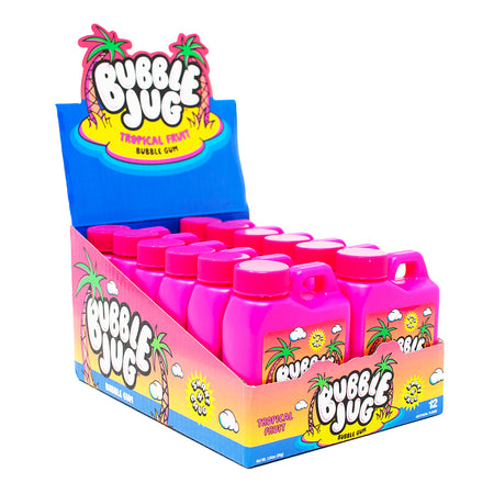 Bubble Jug Tropical Fruit Gum 1.94oz - 12 Pack