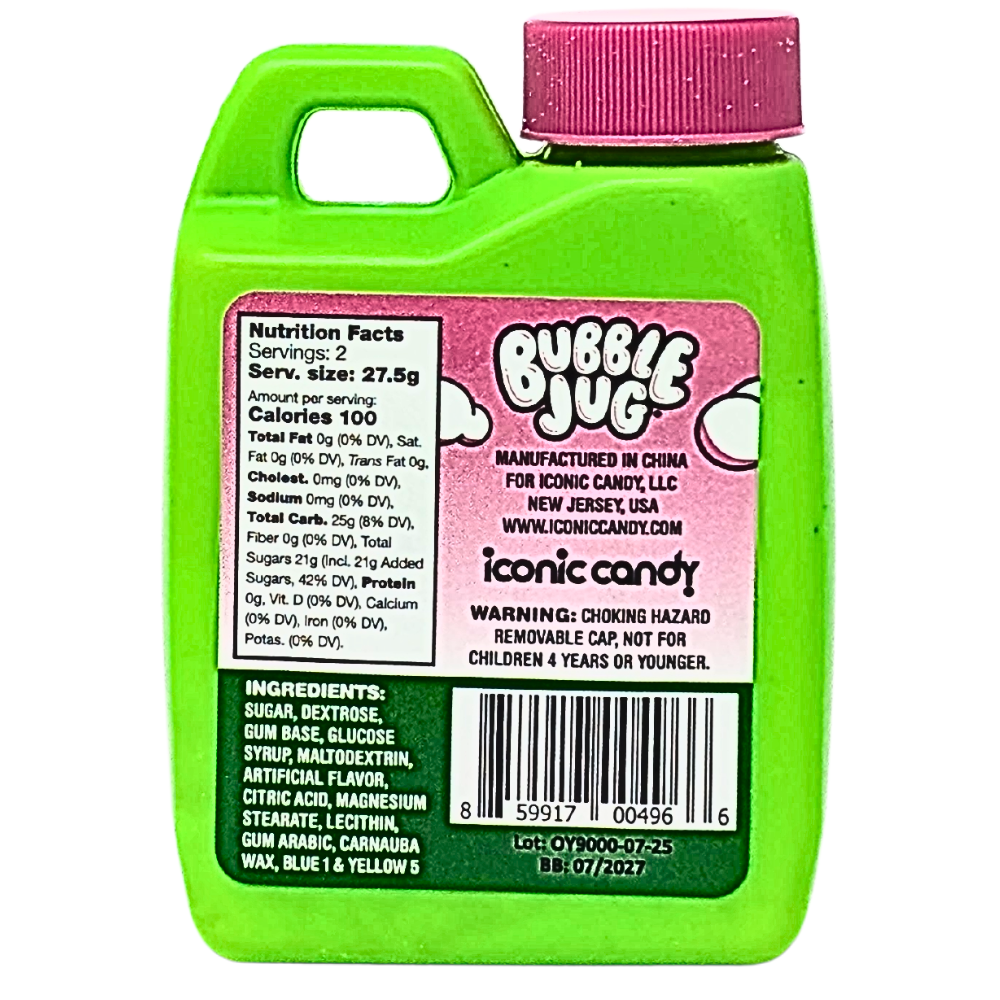 Bubble Jug Watermelon 1.94oz - 12 Pack