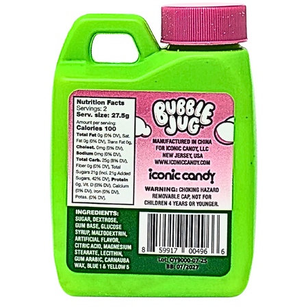 Bubble Jug Watermelon 1.94oz - 12 Pack