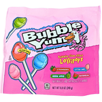 Bubble Yum Bubble Gum Filled Lollipops 8.8oz - 6 Pack