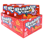 Bubble Yum Wild Strawberry Bubble Gum 10pc - 12 Pack