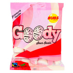 Bubs Candy - Strawberry & Vanilla Sour Ovals (Sweden) - 90g - 12 Pack - Bubs Candy Canada