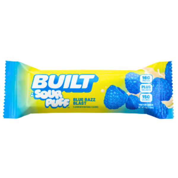 Built Sour Puff Blue Razz 41g - 12 Bar