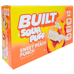 Built Sour Puff Sweet Peach 41g - 12 Bar
