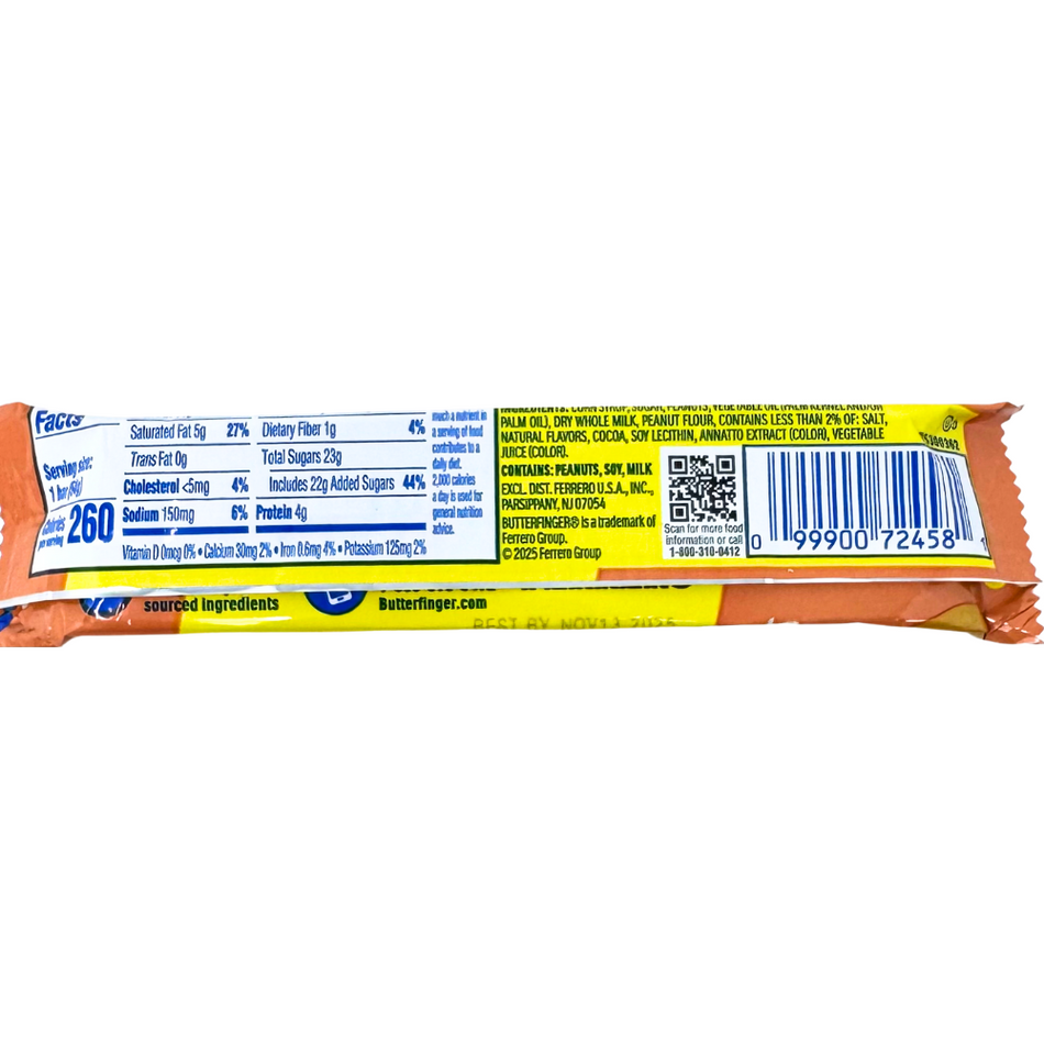 Butterfinger Salted Caramel 1.90oz - 18 Bars