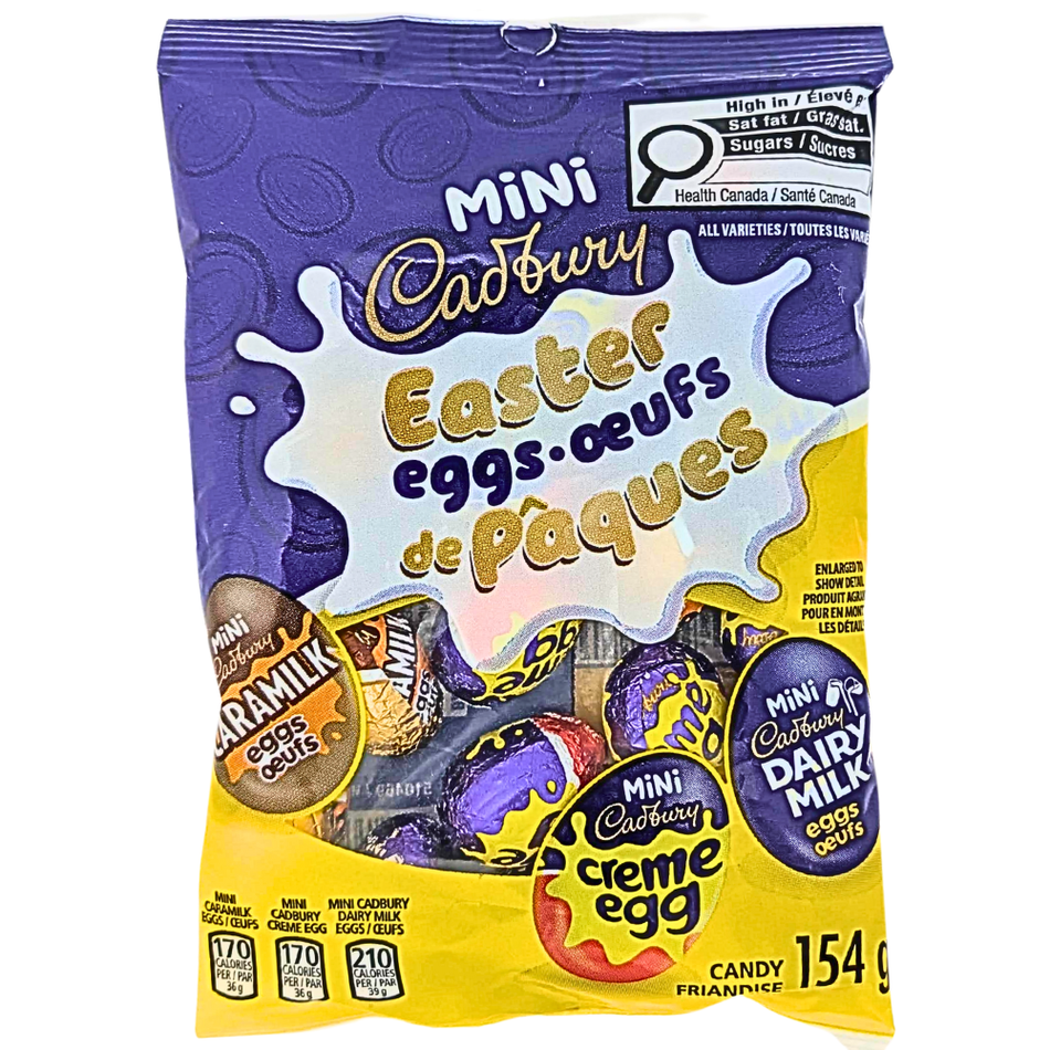 Cadbury Assorted Mini Eggs 154g - 1 Pack