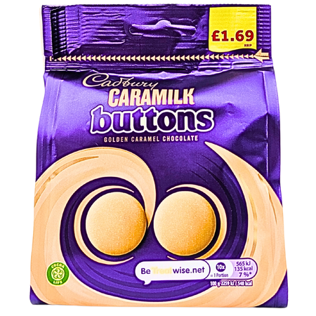 Cadbury Caramilk Buttons 85g (UK) - 10 Pack
