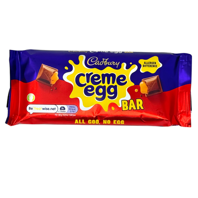 Cadbury Cream Egg Bar  123g (UK) - 14 Pack