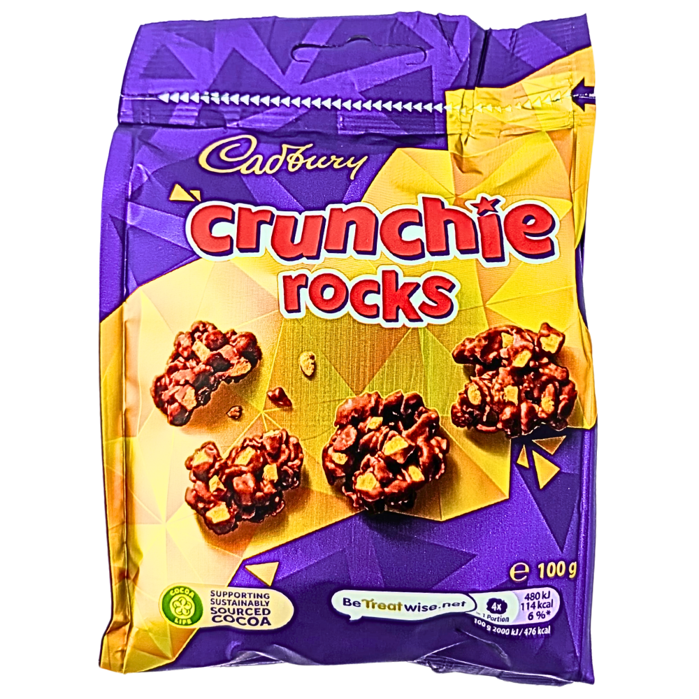 Cadbury Crunchie Rocks 100g (UK) - 10 Pack | iWholesale Candy