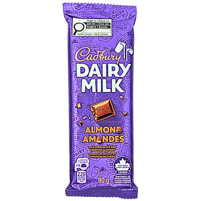 Cadbury Dairy Milk Almond 90g - 21 Pack