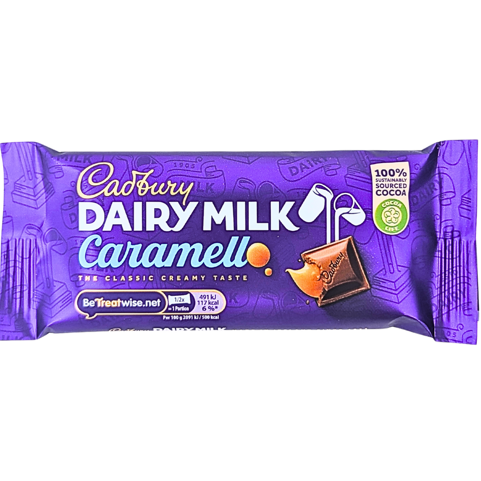 Cadbury Dairy Milk Caramello 47g (Ireland) - 48 Pack