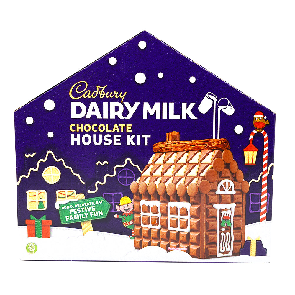 Cadbury Dairy Milk Chocolate House Kit (UK) 840g - 1 Bag