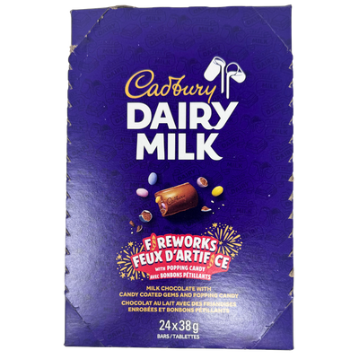 Cadbury Dairy Milk Fireworks 38g - 24 Pack