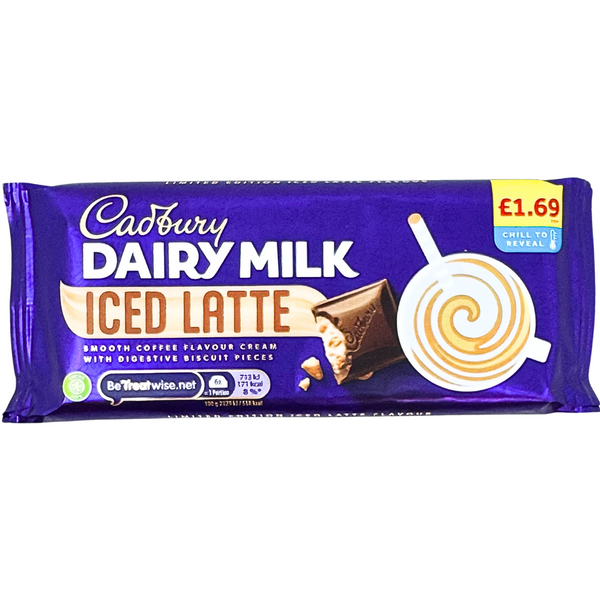 Cadbury Dairy Milk Iced Latte 122.5g (UK) - 17 Bar