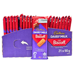 Cadbury Dairy Milk Lotus Biscoff 90g - 21 Pack