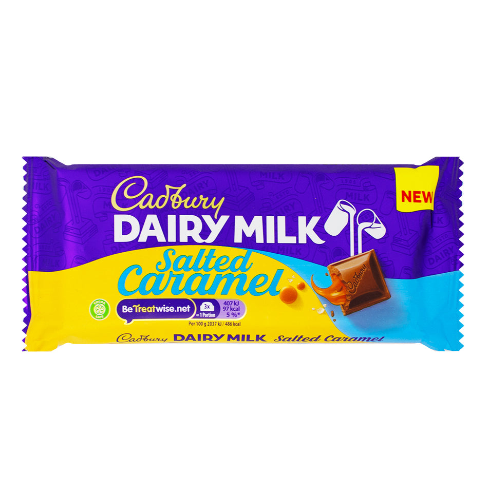 Cadbury Dairy Milk Salted Caramel UK 120g - 16 Pack