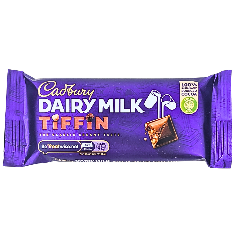 Cadbury Dairy Milk Tiffin 53g (Ireland) - 48 Pack