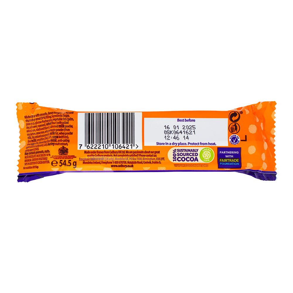 Cadbury Double Decker Bars UK - 48 Pack   Nutrition Facts Ingredients