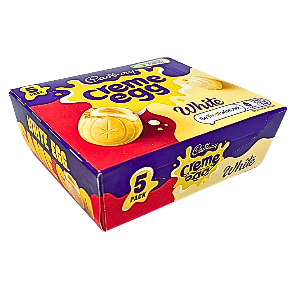 Cadbury Easter Creme Egg White 5PK 200g (UK) - 1 Pack