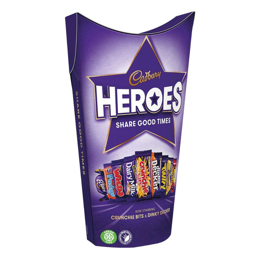 Cadbury Heroes Carton 290g - 6 Pack