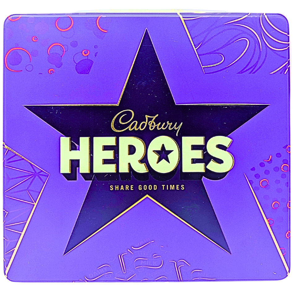 Cadbury Heroes Tin 700g (UK) - 1 Tin