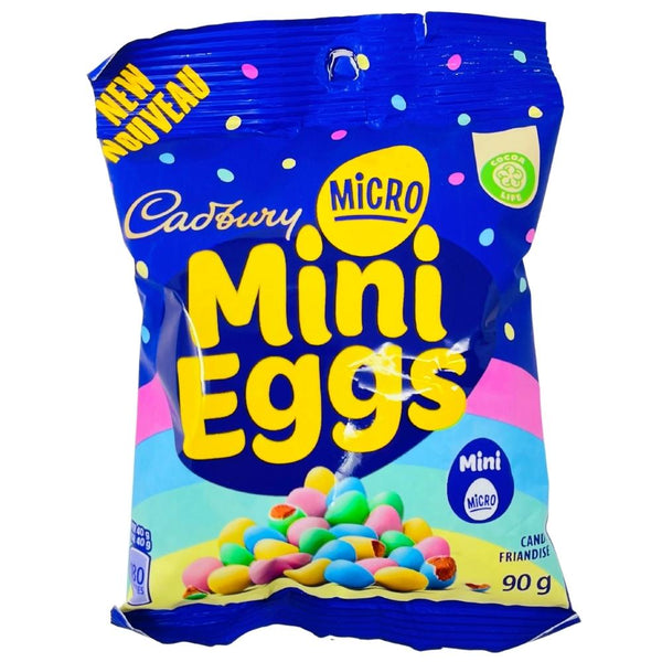 Cadbury Micro Mini Eggs 90g - 15 Pack - Cadbury Mini Eggs