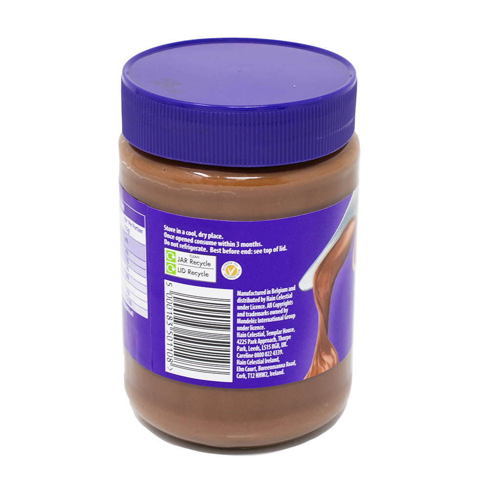 Cadbury Milk Chocolate Spread 400g (UK) - 6 Pack  Nutrition Facts Ingredients