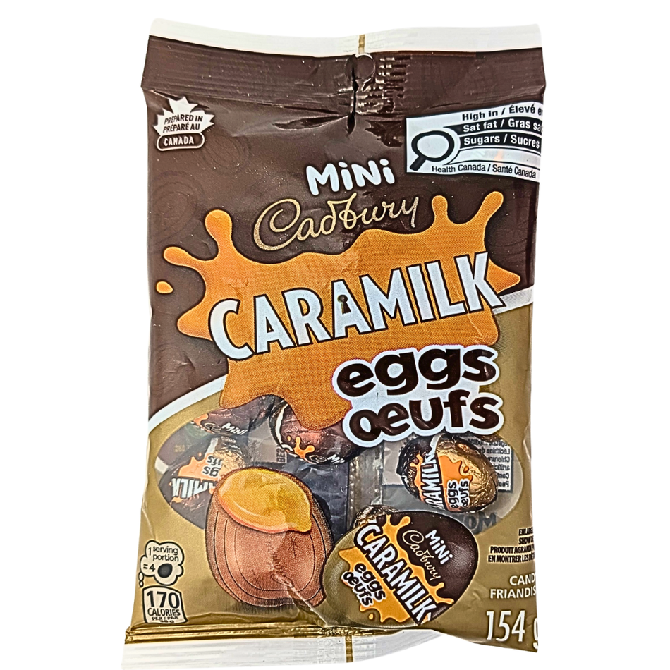 Cadbury Mini Caramilk Eggs 154g - 1 Bag
