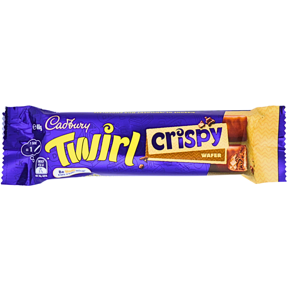 Cadbury Twirl Crispy 40g (Aus) - 40 Pack