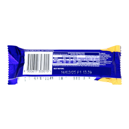 Cadbury Twirl Honey Comb Sundae (UK) 35g - 42 Pack  Nutrition Facts Ingredients
