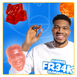 Candy Fun Street Giannis FR34K Gummies 4oz - 12 Pack