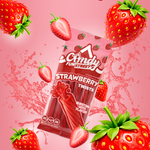 Candy Fun Street Strawberry Twists 3.17oz - 12 Pack