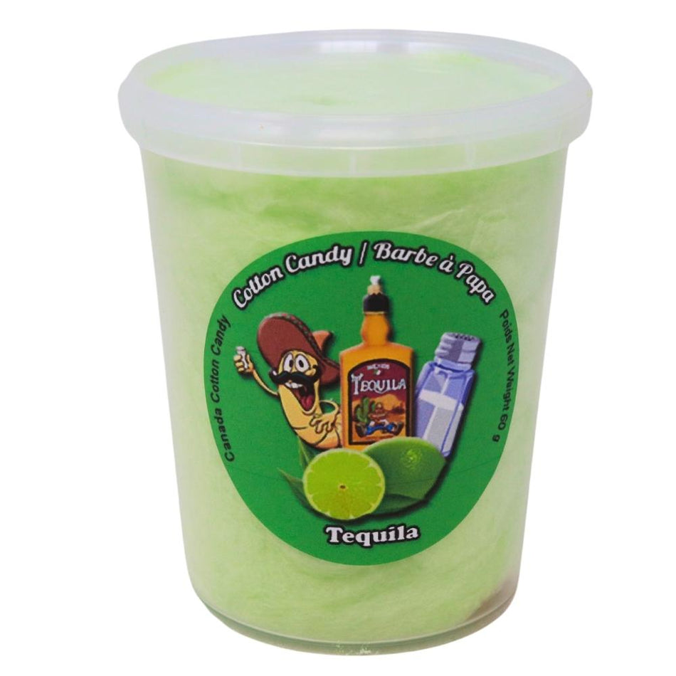 Cotton Candy Tequila 60g - 10 Pack - Cotton Candy - Candy Store - Tequila Cotton Candy