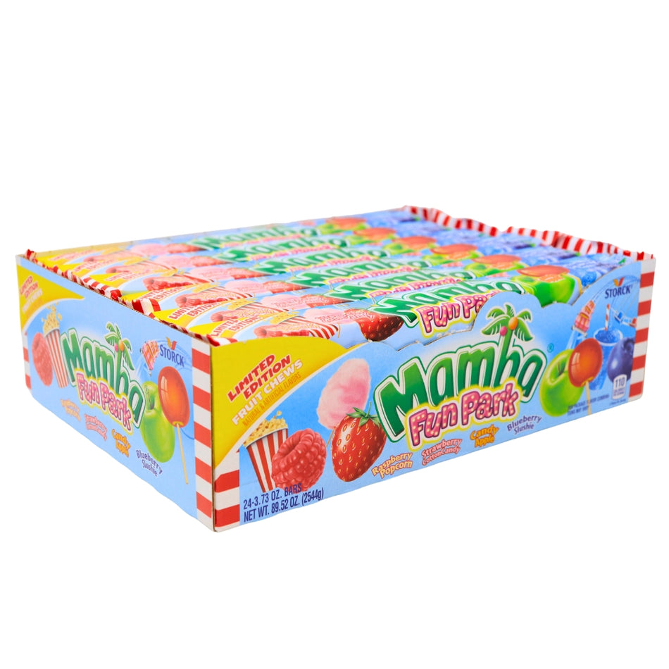 Mamba Limited Edition Fun Park 3.73oz - 24 Pack - Taffy Candy - Candy Store - Wholesale Candy - Mamba Candy