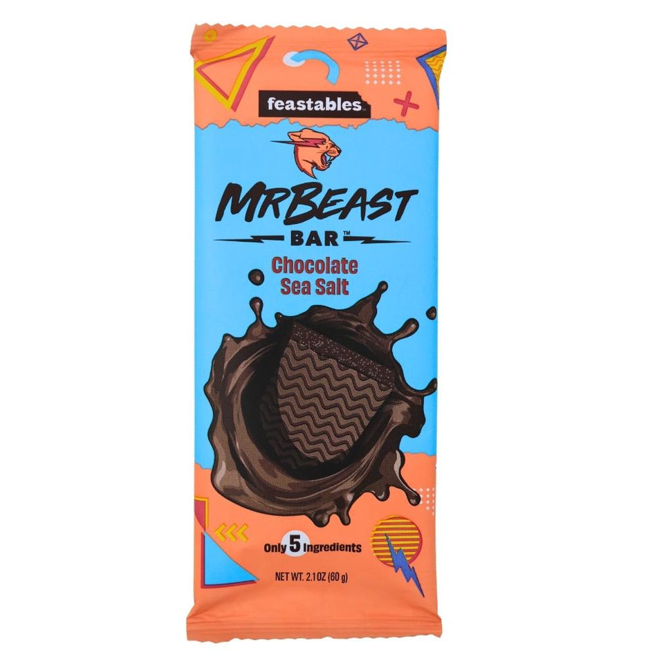 Mr Beast Chocolate Sea Salt 60g - 10 Pack