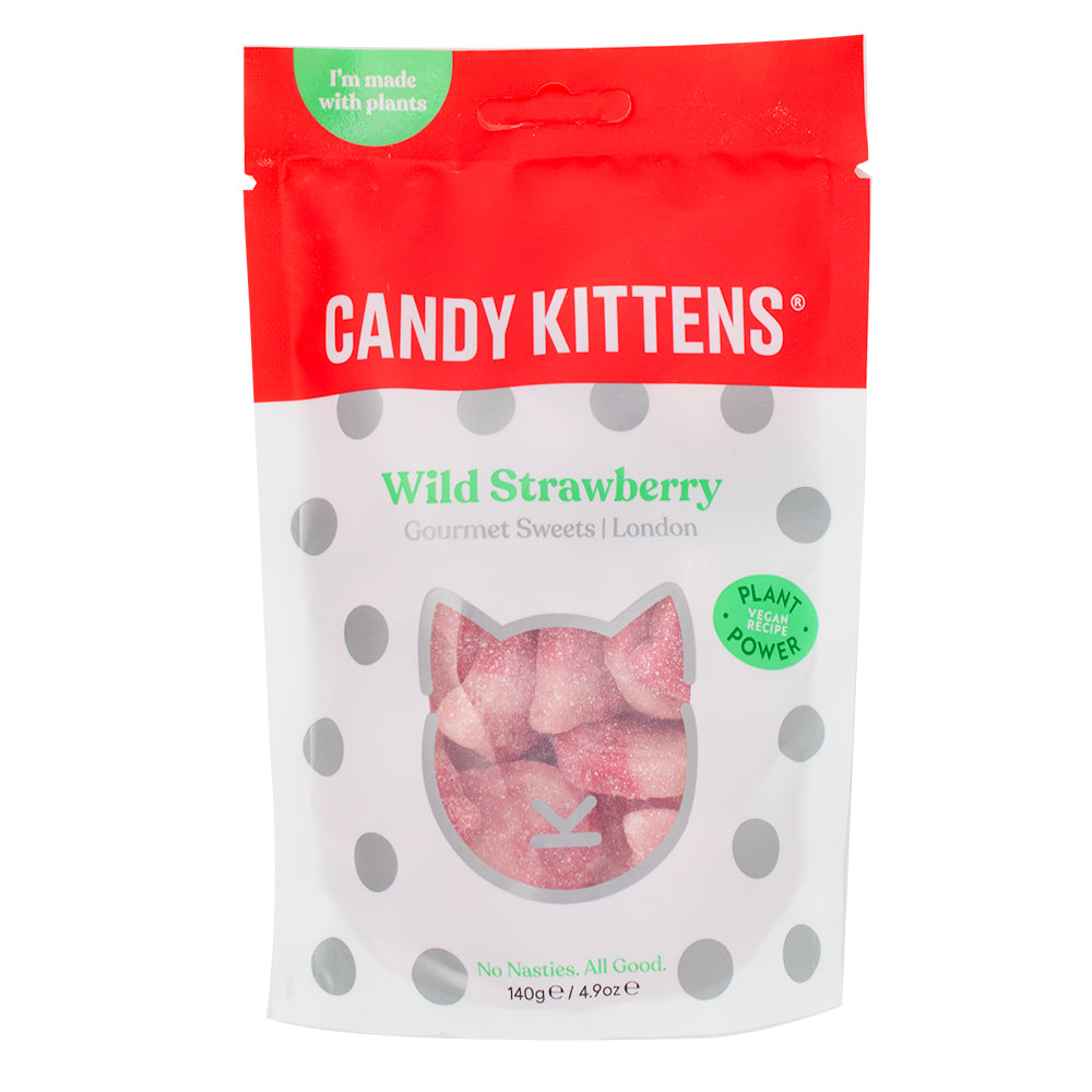 Candy Kittens Wild Strawberry (UK) 140g - 10 Pack