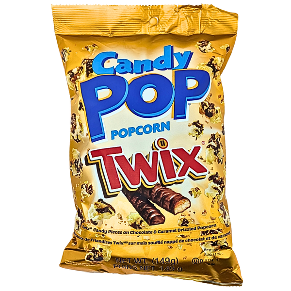 Candy Pop Twix Popcorn 149g - 12 Pack