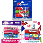 Candy/Soda Lip Balm 3 Pack 3.4g each - 6 Pack