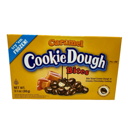 Cookie Dough Bites Caramel 3.1oz - 12 Pack