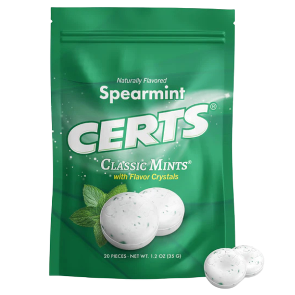 Certs Spearmint Mints 34g - 12 Pack