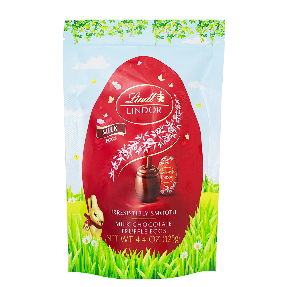 Lindt Milk Chocolate Easter Egg Pouch - 4.4oz - Lindt Milk Chocolate Easter Egg Pouch - Lindt chocolate - Milk Chocolate Easter Egg - Easter egg pouch