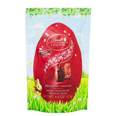 Lindt Milk Chocolate Easter Egg Pouch - 4.4oz - Lindt Milk Chocolate Easter Egg Pouch - Lindt chocolate - Milk Chocolate Easter Egg - Easter egg pouch