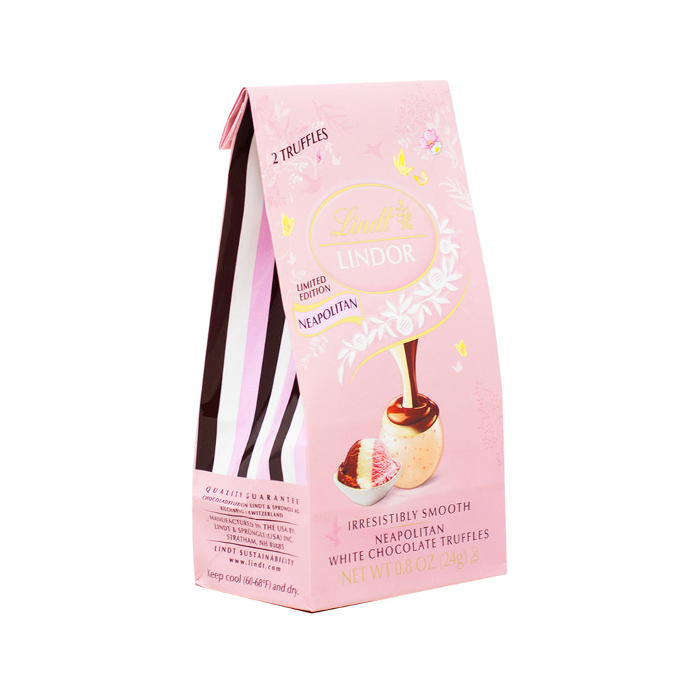 Lindt Lindor Neapolitan Limited Edition - 0.8oz