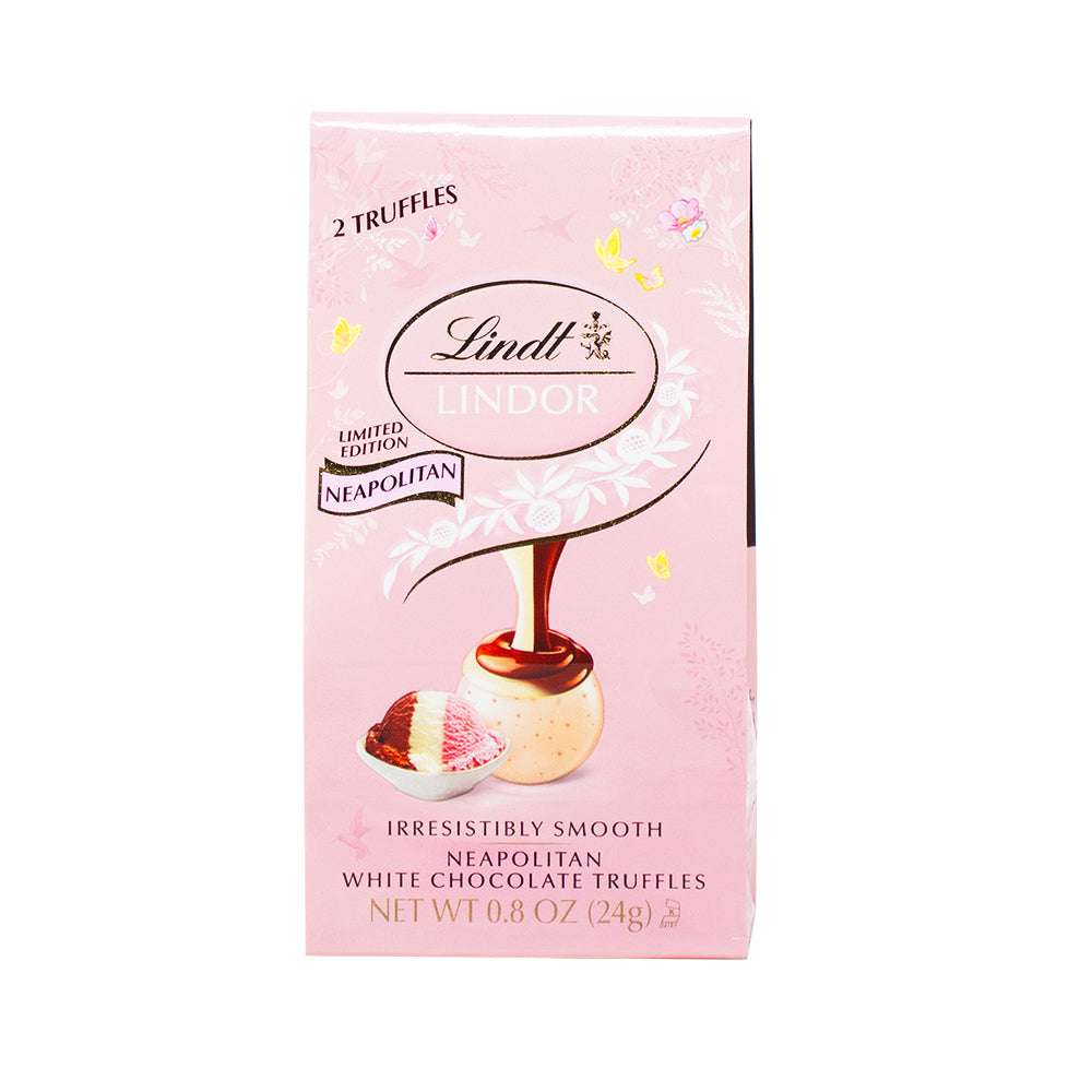 Lindt Lindor Neapolitan Limited Edition - 0.8oz