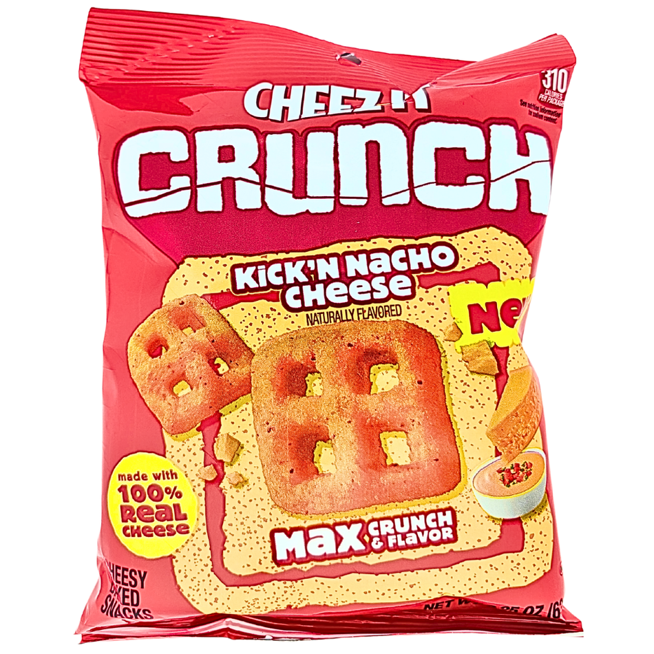 Cheez-It Crunch Kick'n Nacho Cheese 2.25oz - 6 Pack